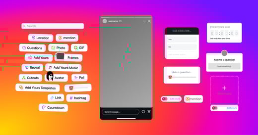 Social media story editing features for increased engagement, supporting social media engagement strategies.