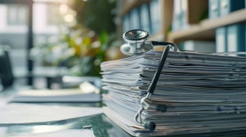 AI in healthcare streamlines medical documentation, reducing paperwork and improving efficiency in hospitals and clinics.