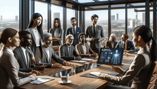 DALL·E 2023-11-24 15.02.00 - A photorealistic image of a diverse group of business consultants in a boardroom. The group includes a mix of ages, genders, and ethnicities, all dres (1) (1)