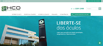 HCO Centro Completo de Oftalmologia for Best Medical Website