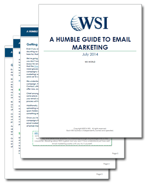 WSI World Blog - Whitepaper: A Humble Guide To Email Marketing Image 2