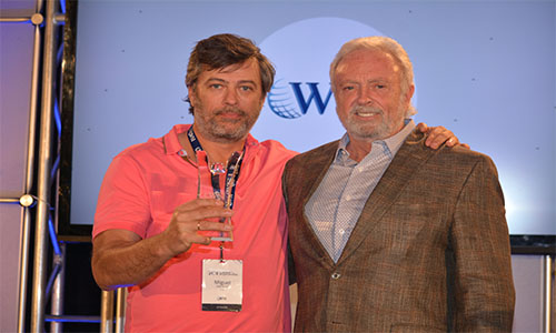 In the picture: Miguel Valle-Inclan (Q4 2017) and Mark Dobson (Co-Founder of WSI)