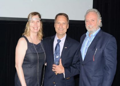 In the picture from left to right: Valerie Brown-Dufour, Neil Lappe (WSI Digital Marketing Consultant, USA/Canada – 2018) and Mark Dobson 