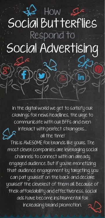 How Social Butterflies Respond To Social Advertising