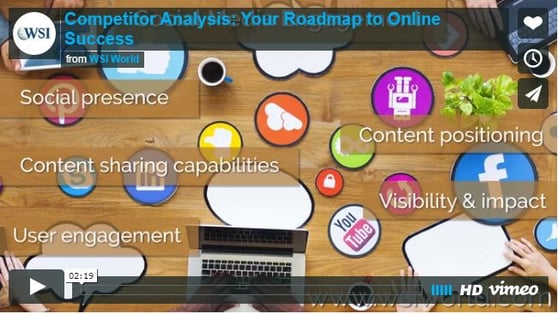 Screenshot of Competitor Analysis video.
