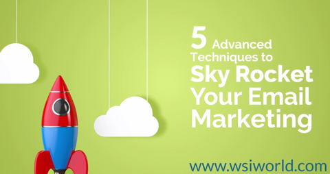 Screenshot of 5 Advanced Techniques to Sky Rocket Your Email Marketing video.