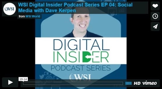 Screenshot of Digital Insider Podcast series.