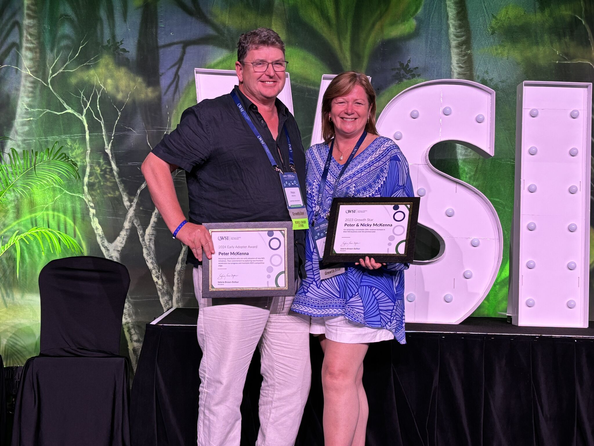 Peter and Nicky McKenna, WSI